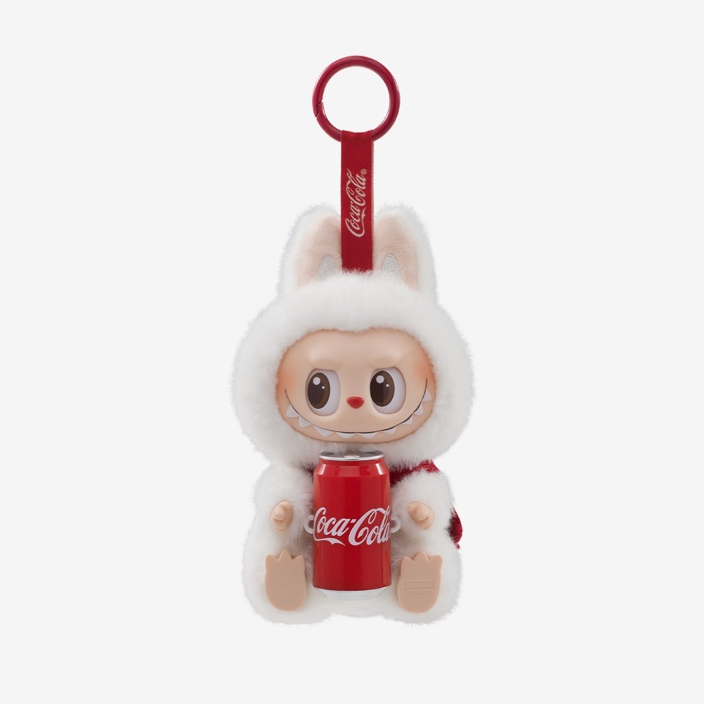 Coca-Cola Red and White Keychain Accessory